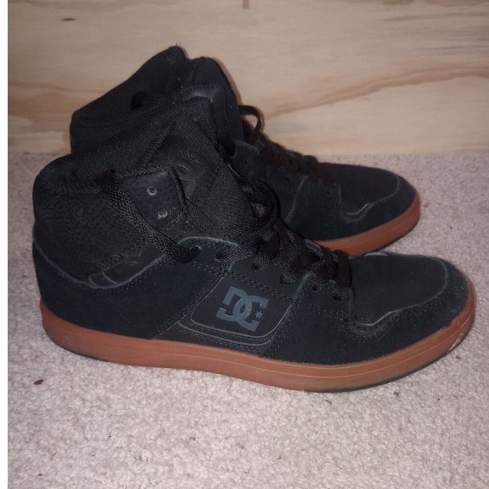 Women's DC Skateboard Shoes Sneakers Black Y2K 5 Cure‎ HI top
